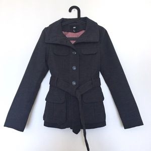 H&M Jacket with Tie Belt